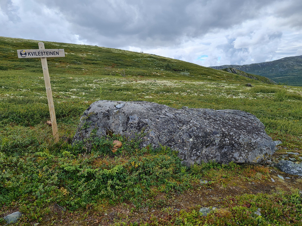 Kvilestein i Seterjenteråket mellom Jentfjelletog Melgardsetra