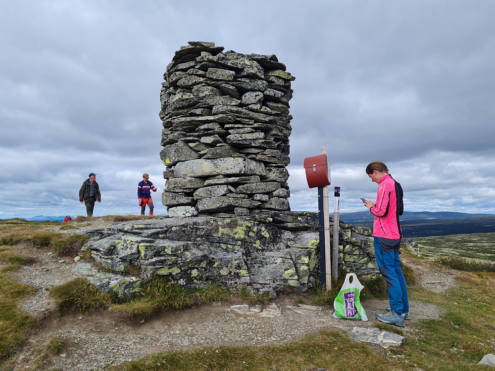På Goppollfjellet, eller Høgtinden som den også kalles