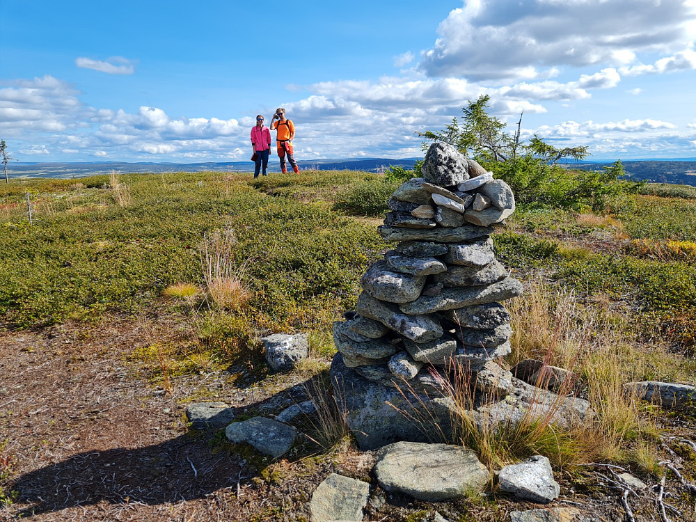 Kristine og Hans Thorvald på Skinnfjellet