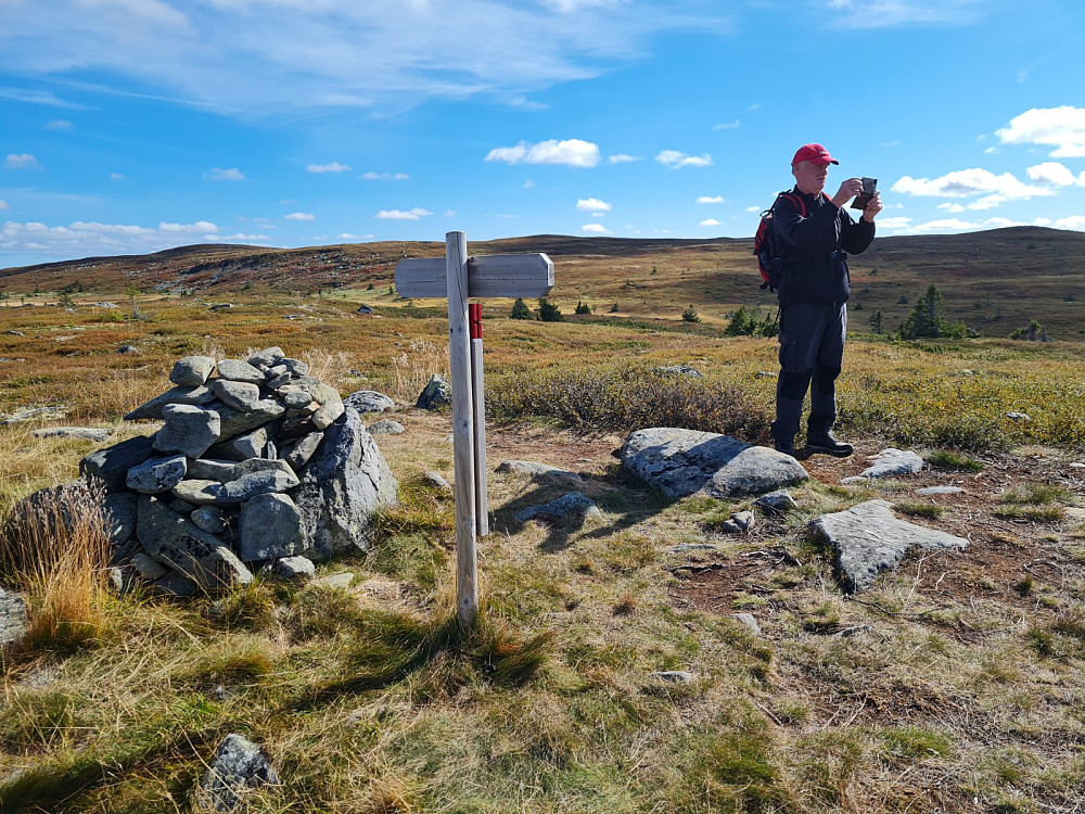 Jan Ingar på Veslefjellet