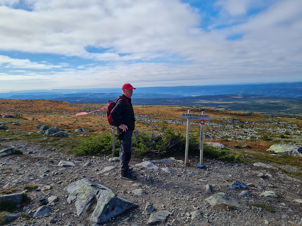 Jan Ingar på Slåsæterfjellet