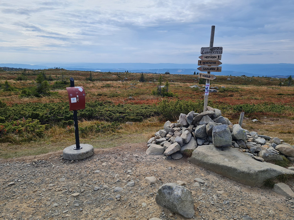 Lunkefjell 1012 moh