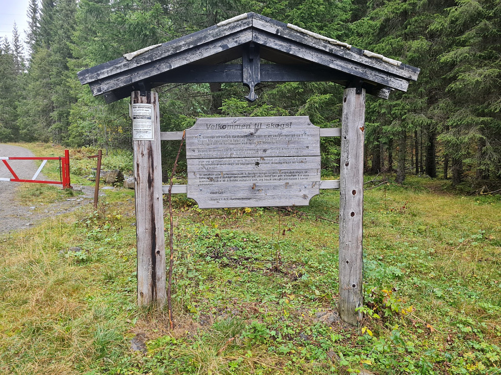 Turthaugvegen infotavle