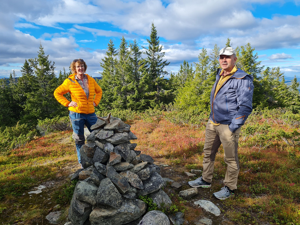 Hanne og Knut på Grøtåshaugen