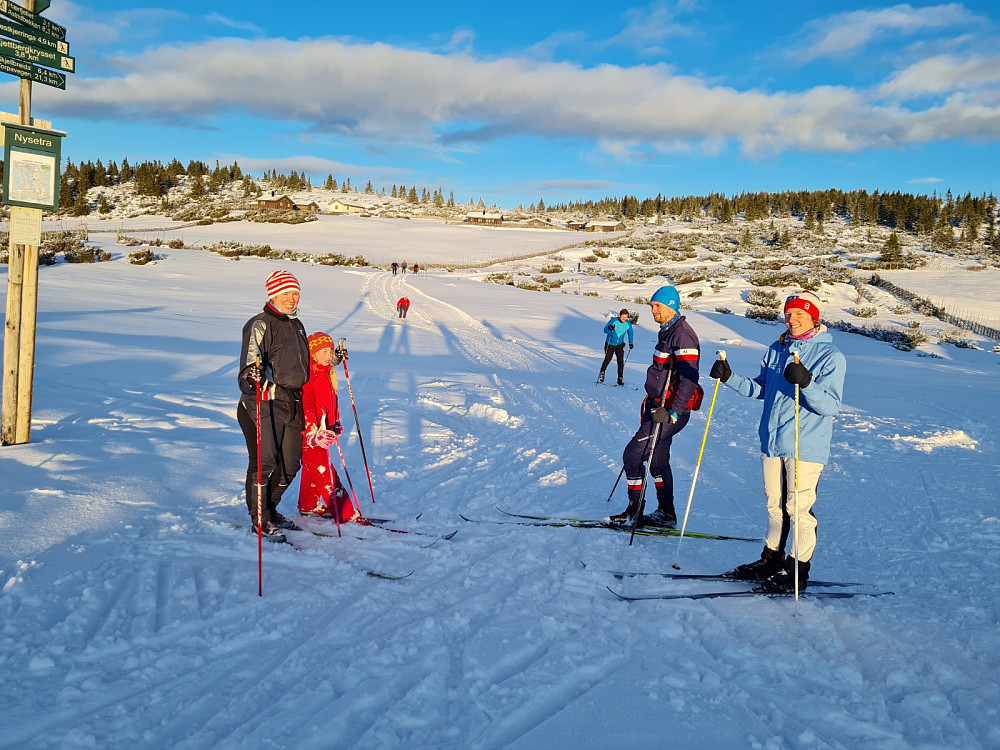 Mari, Mia, Hans Thorvald og Kristine