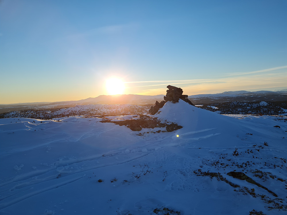 Kveldssol på Hindalsfjellet