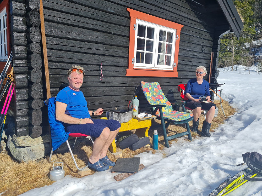 Torgal og Berit på Steinehytta