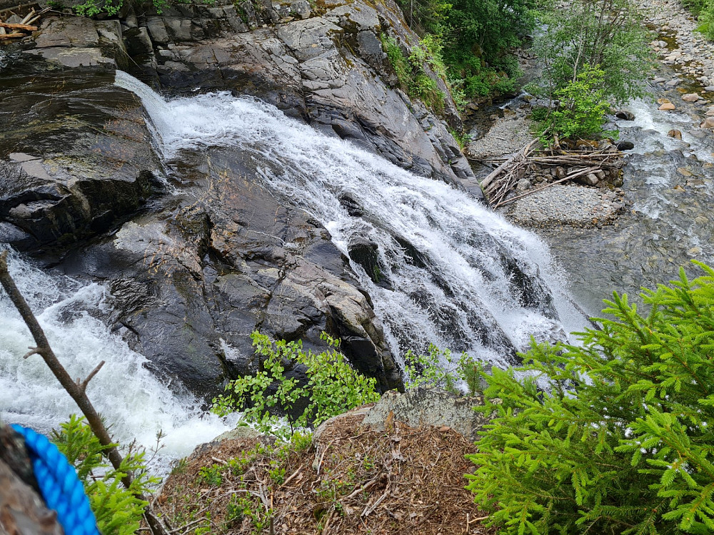 Holsfossen fra oven