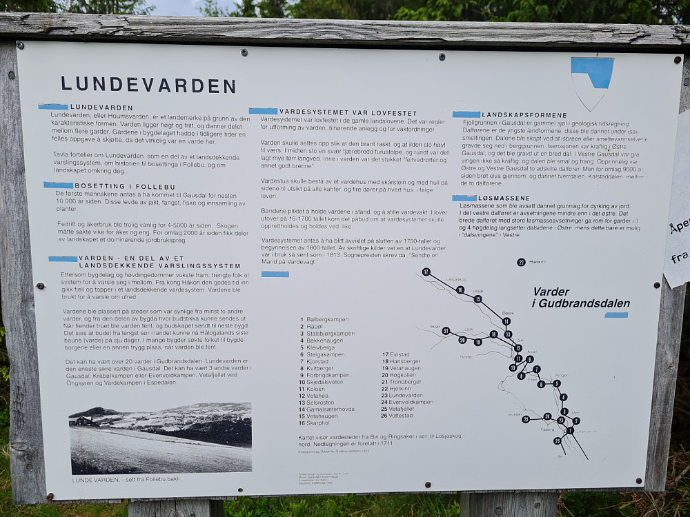 Info om Lundevarden