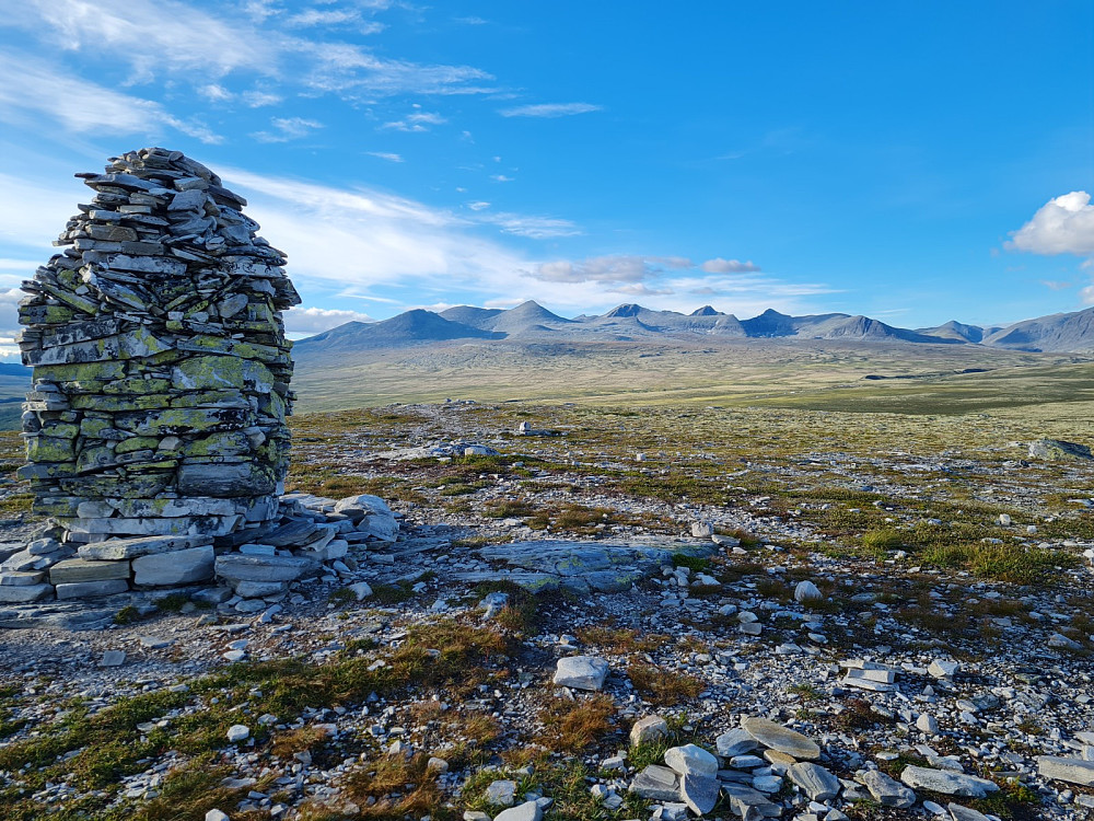 På Ranglarhøe, mot Smiubelgen