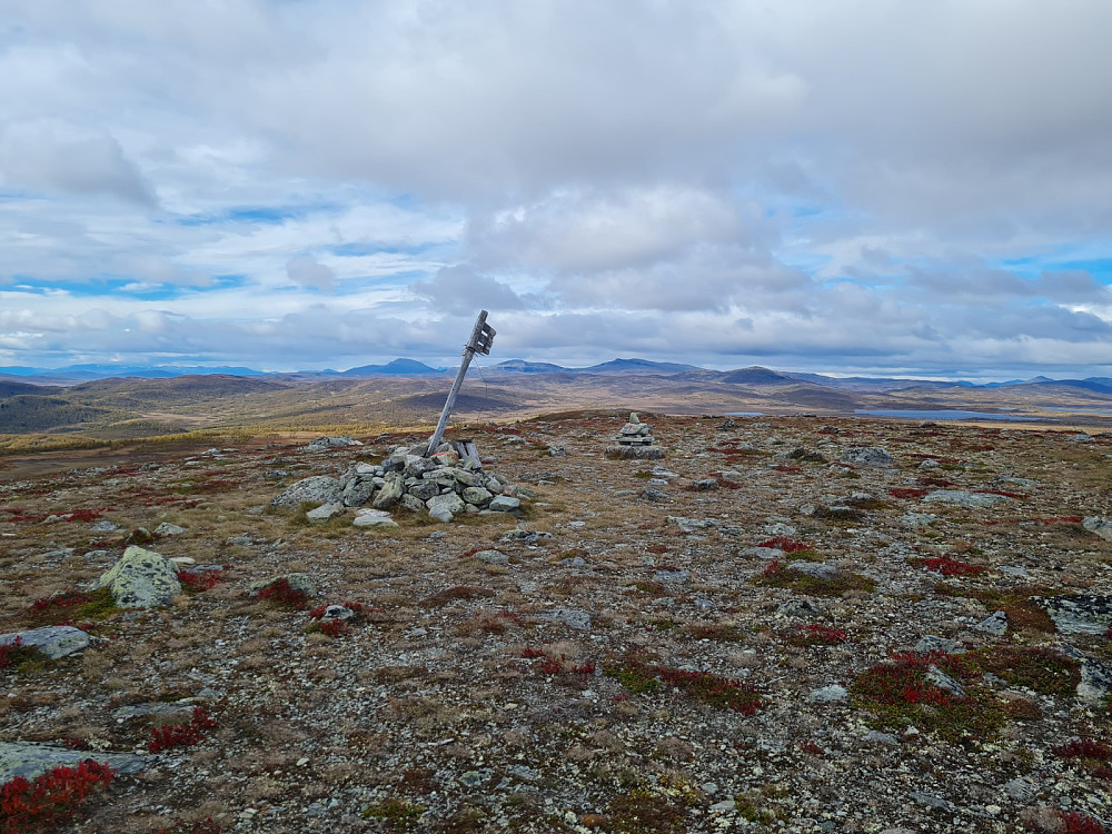 Nordre Suluhø, sørtoppen 1020 moh