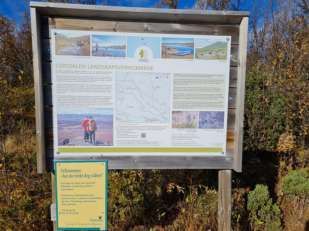 Info om Espedalen landskapsvernområde