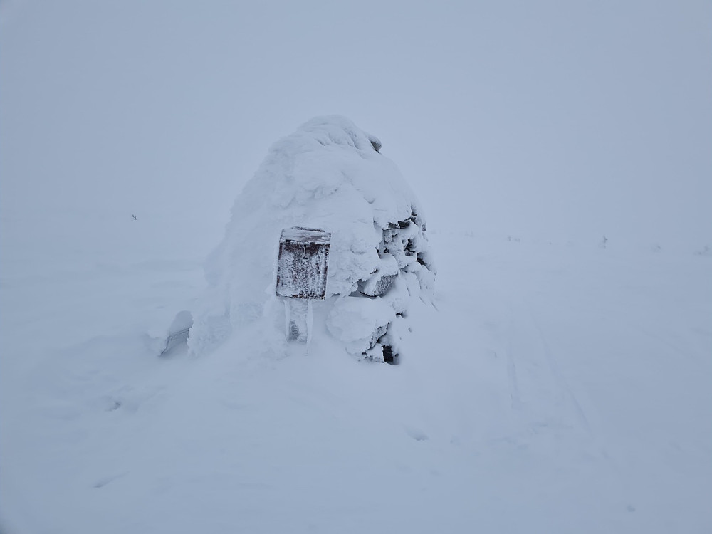 Tett på Hærfjellet i dag