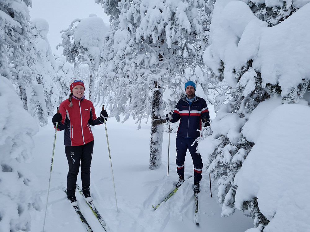 Kristine og Hans Thorvald på Hestfjellet