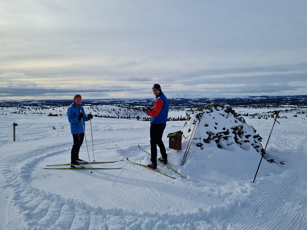 Kristine og Hans Thorvald på Hærfjellet