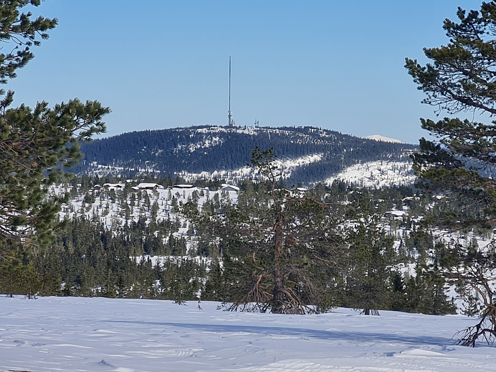 Utsikt fra Vesle-Svaen, mot Nordhue