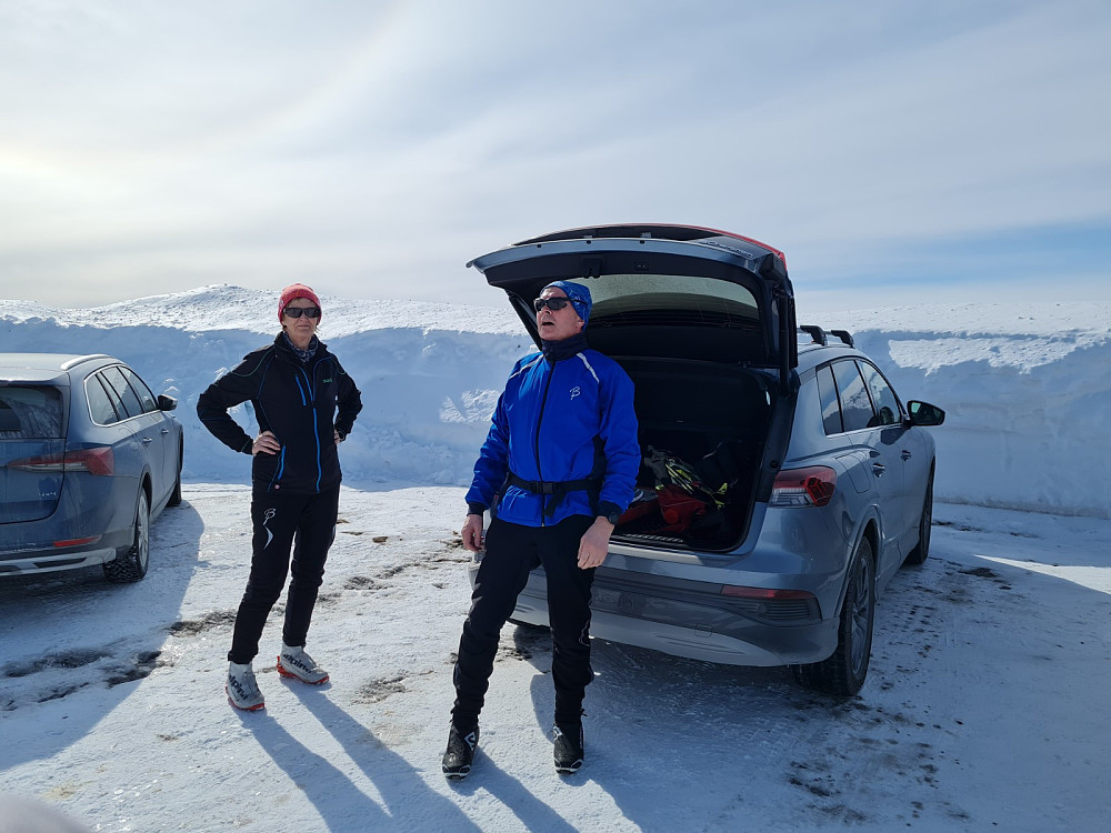 Hanne og Knut på Værskei