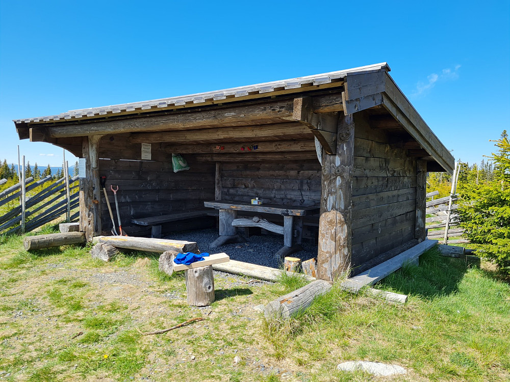Gapahuken på Landskampen