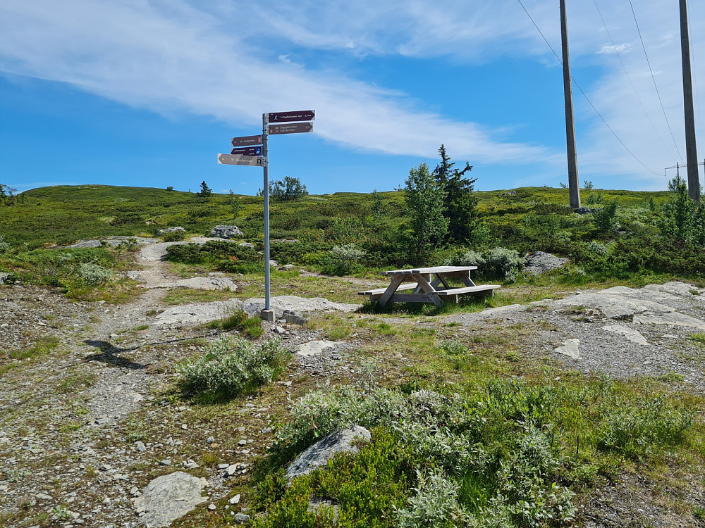 Ved Fyksesetra parkeringslomme