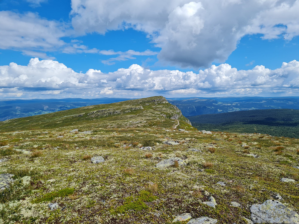 På Midtre Bånseterkampen, mot Østre