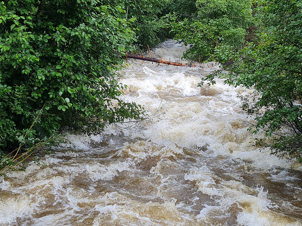 Djupåa nedover fra Hakketudbrua