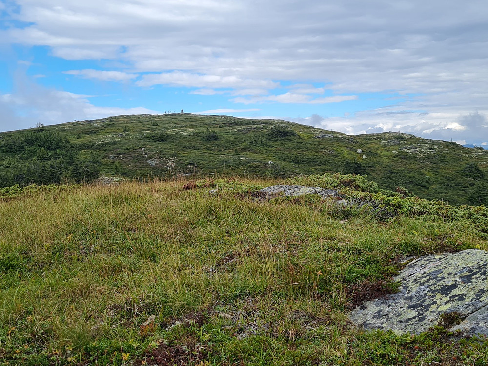 På Skjenafjellet sør, mot Skjenafjellet