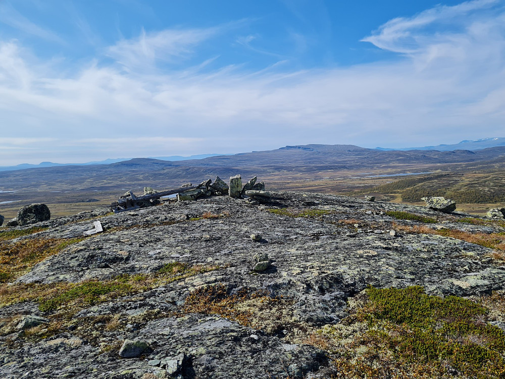 Ongsjøfjellet N2, mot Nonstjønnkampen og Nordre Langsua