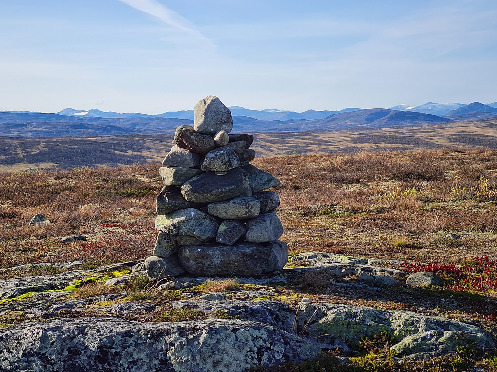 På Vetafjellet, Jotunheimen i bakgrunnen