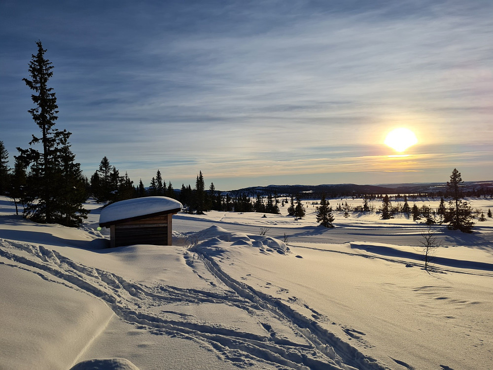 Gapahuken på Værskei