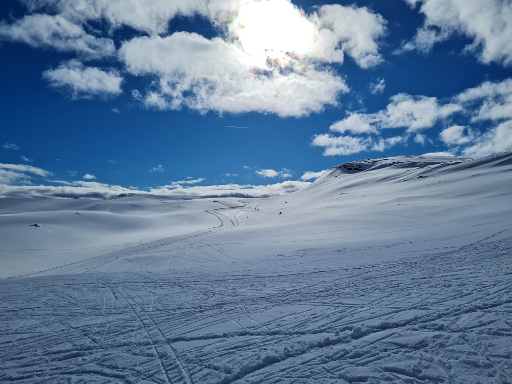Ved Skardbua, mot Slagsfjellet