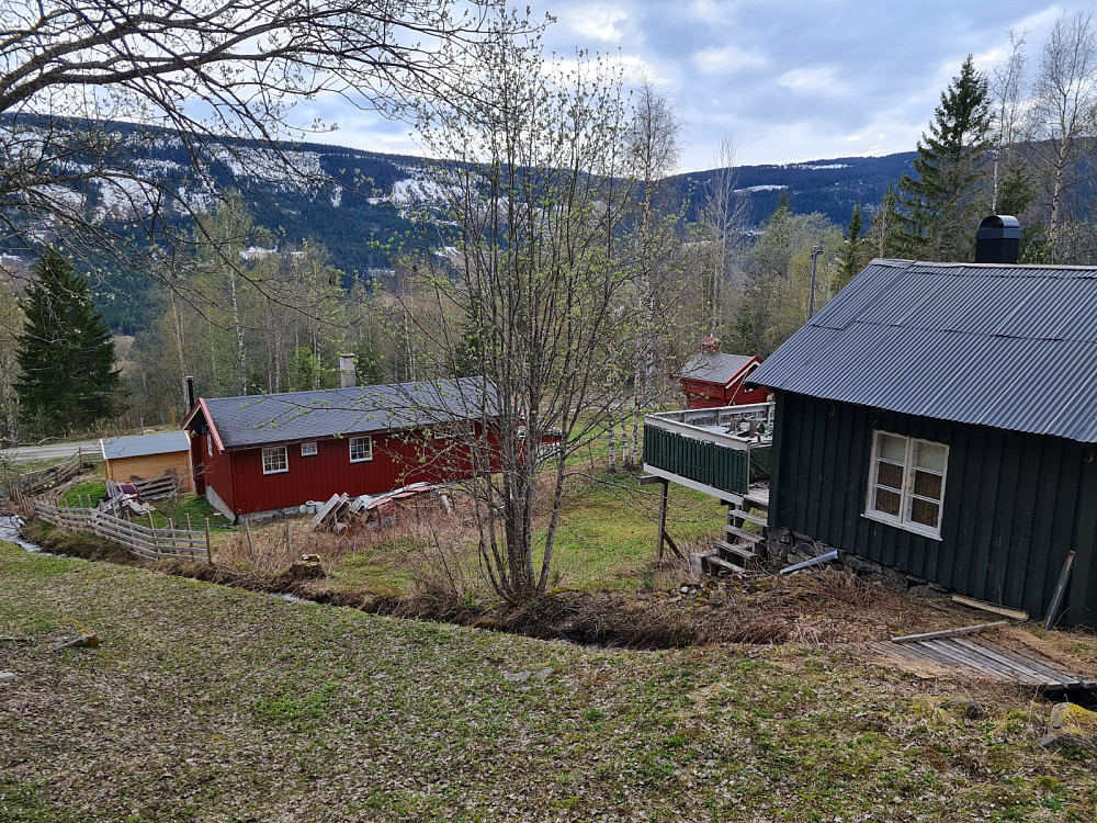 Ånrudkallykkja med ganske ny hytte