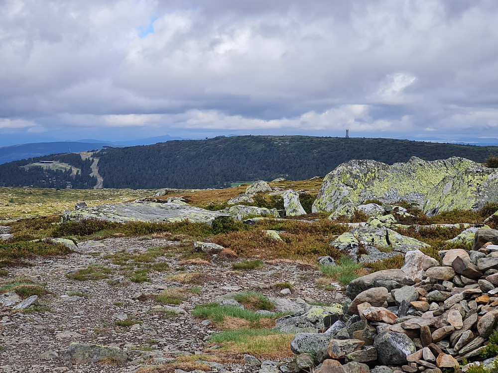 På Slåseterfjellet, mot Hafjell