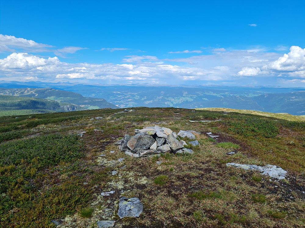 På Bånseterkampen, mot Kvitfjells bakside og Gudbrandsdalen
