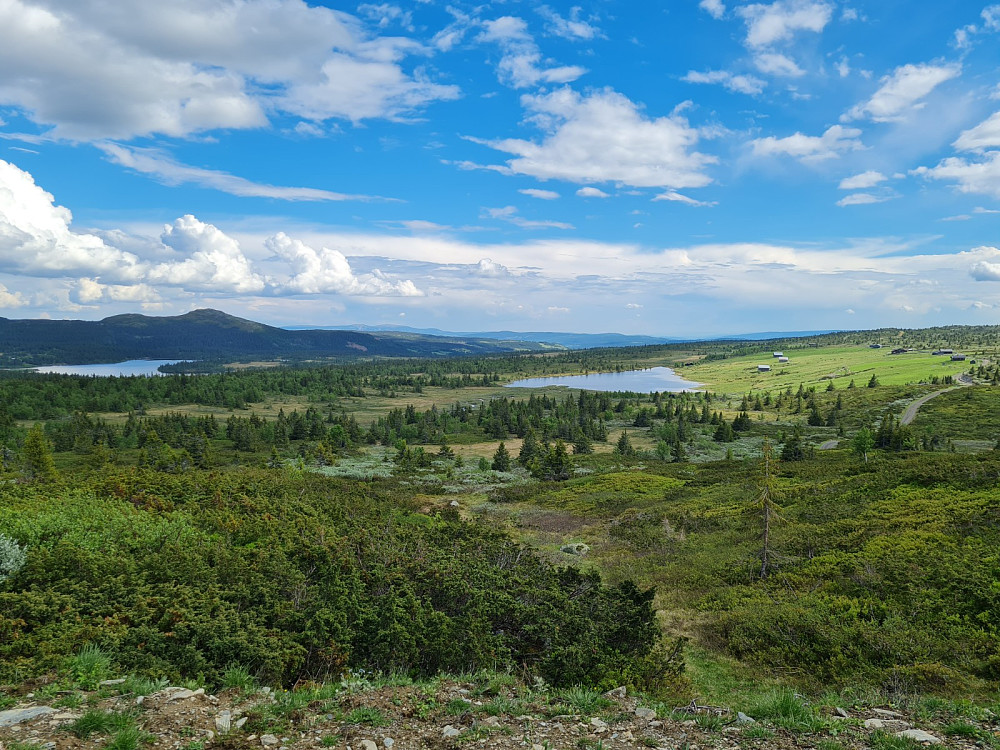 På Gammeldalen, mot Killiknappen og Torsdalen