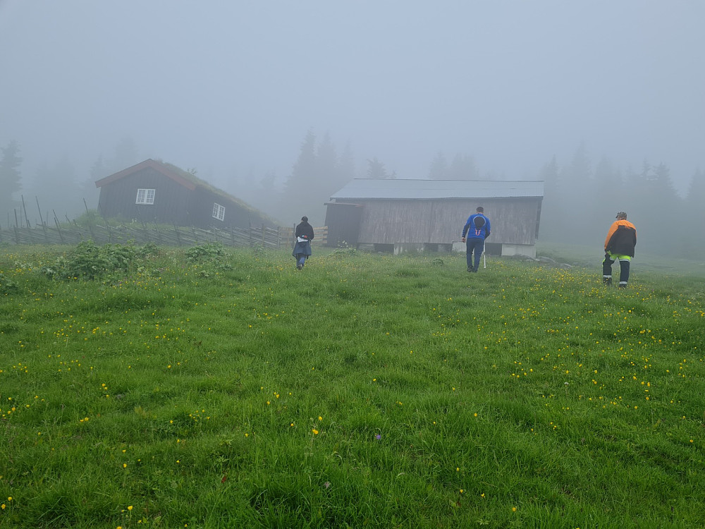 Vel framme på Storsetra