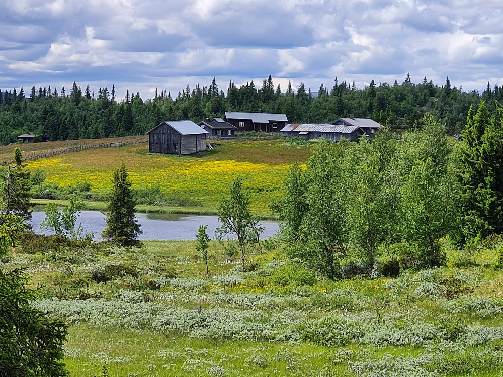 På Nysetra, Ringasetra med Langseteldhuset i midten