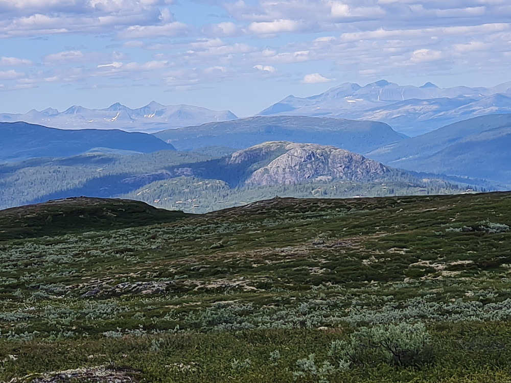 På Vetafjellet, mot Rondane