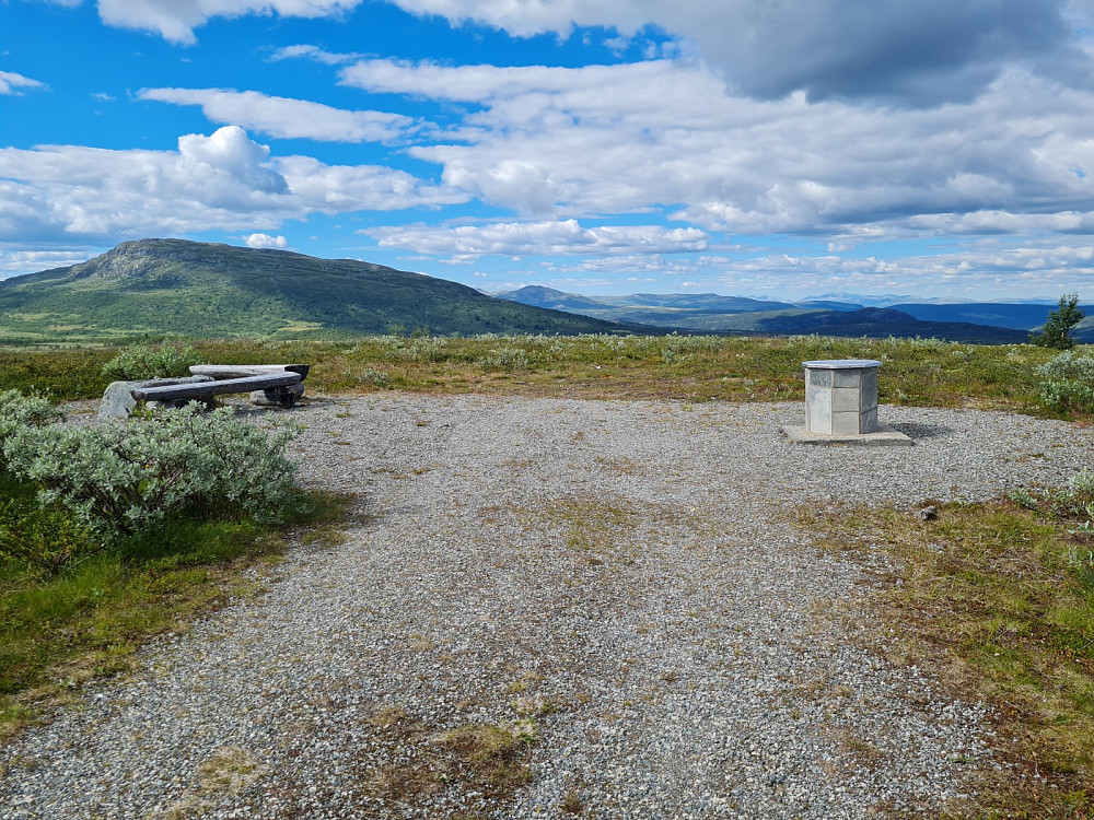 Sikteskiva påVetafjellet