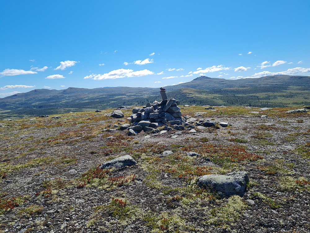 Vågskardsfjellet, mot Djuptjernskampen
