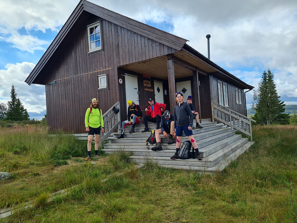 Rast ved Vestfjellhytta