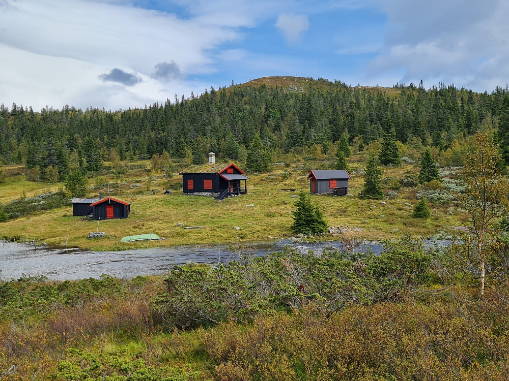 Lundehytta ved Mjogsjøosen