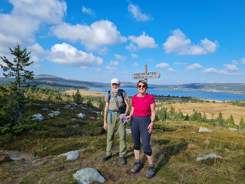 Helge og Marit på Ytre Nysæterhøgda