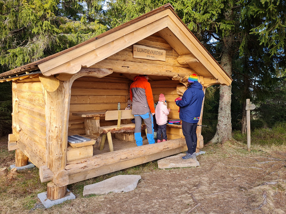 Gapahuken på Lundevarden