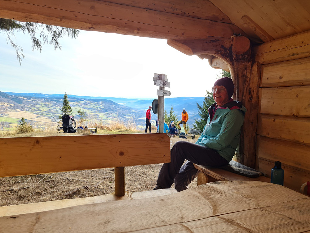 Marit i gapahuken