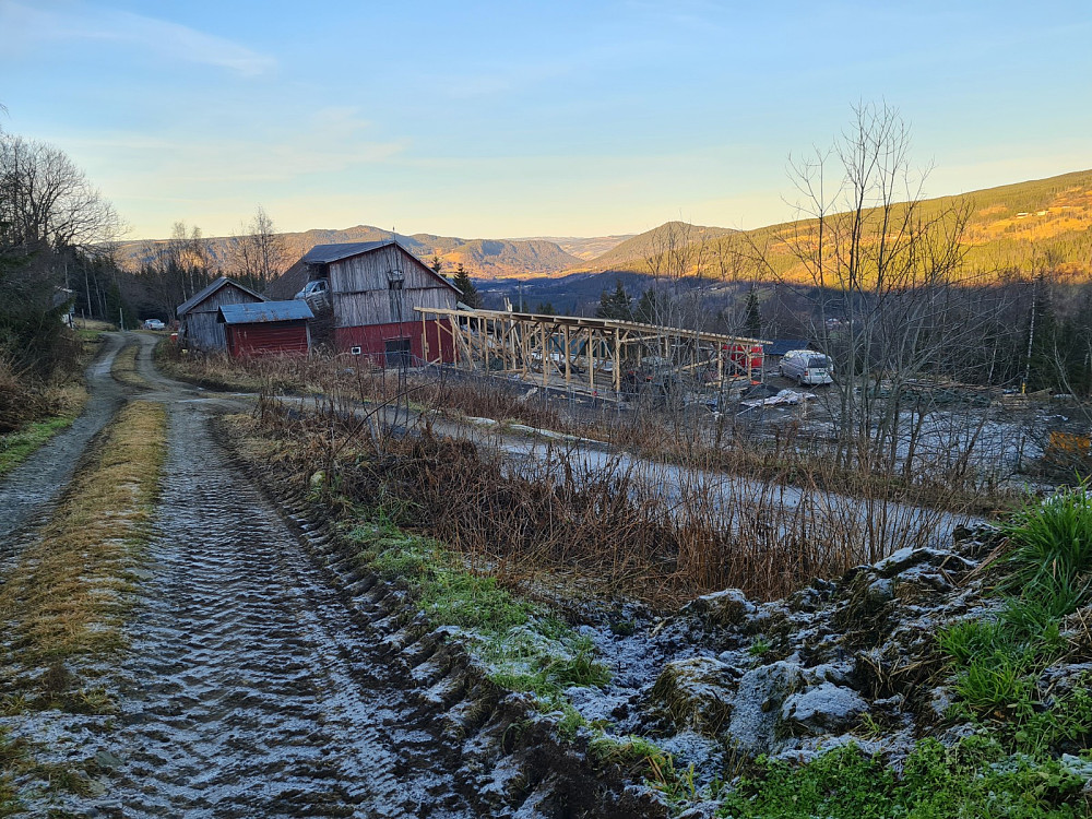 Fjøsbygging i Nygardssveen