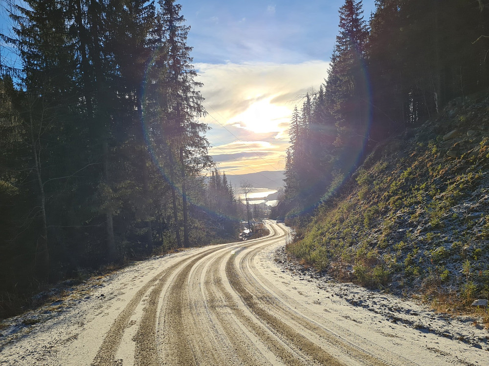 veien opp til Balbergskaret