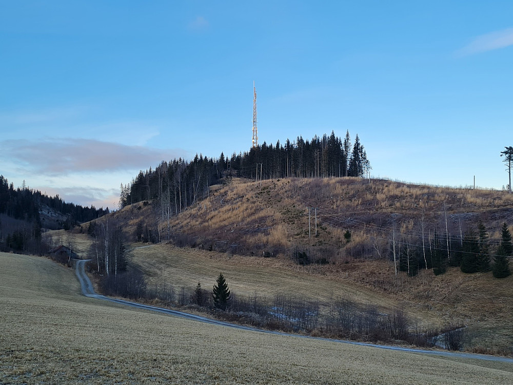 Korpberget fra de jeg parkerte