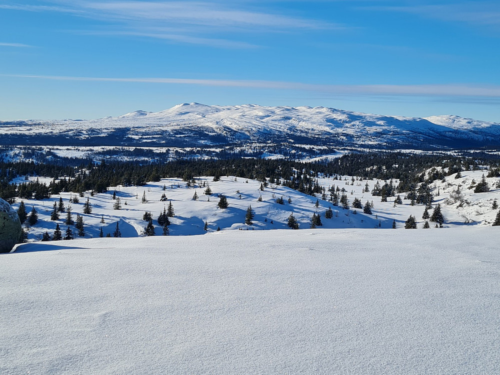 På Kjettberget, mot Synnfjellet