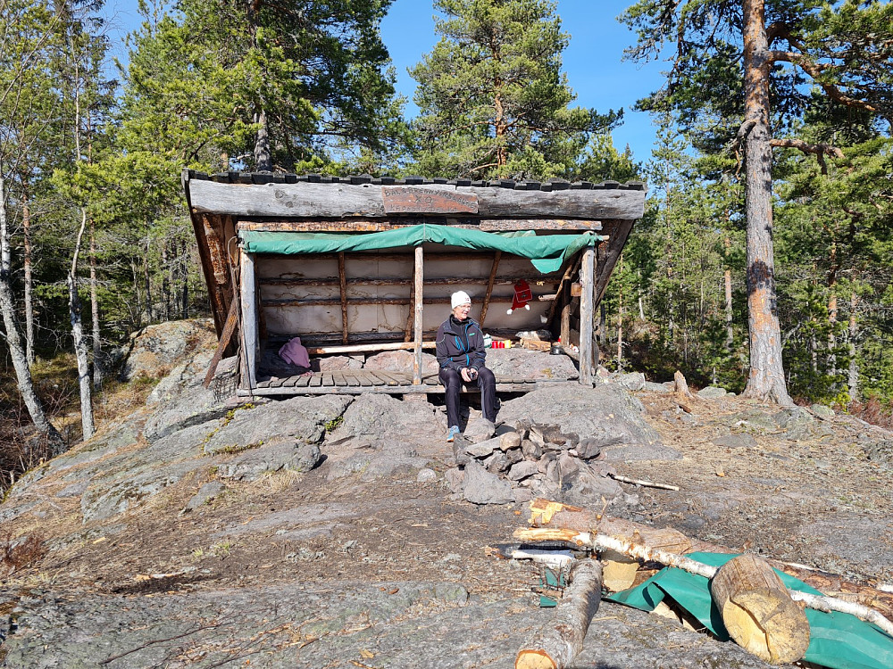 Hanne på XO-toppen