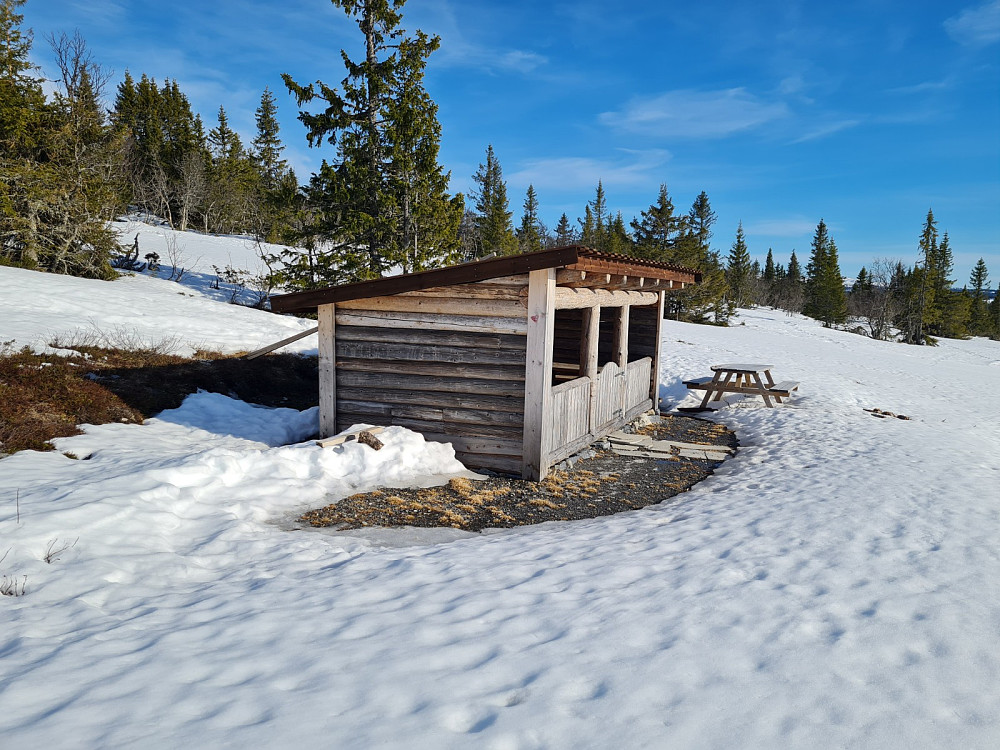 Gapahuken på Værskei
